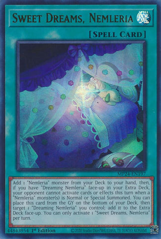 Sweet Dreams, Nemleria [MP24-EN197] Ultra Rare - Yugioh Cards For Your TCG Needs!