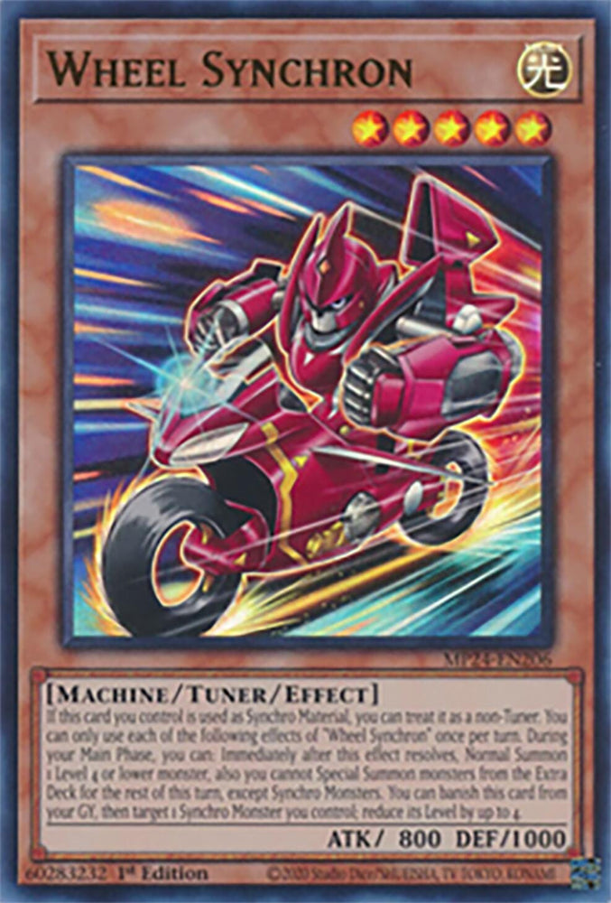 Wheel Synchron [MP24-EN206] Ultra Rare - Yugioh Cards For Your TCG Needs!