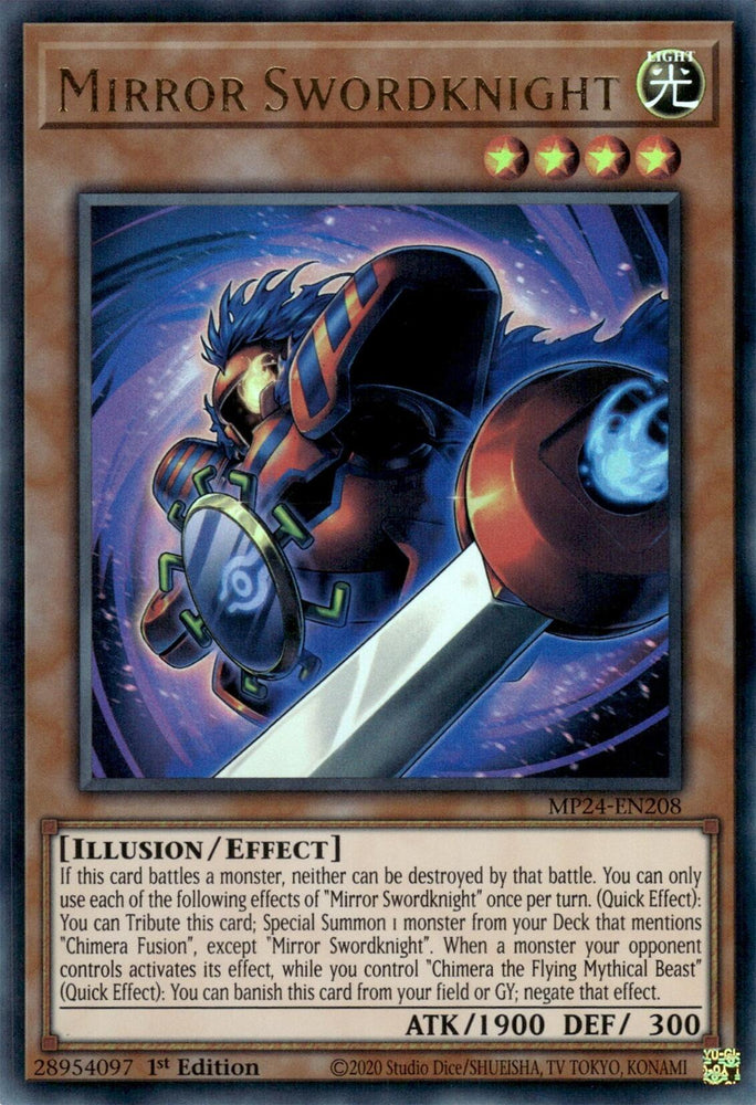 Mirror Swordknight [MP24-EN208] Ultra Rare - Yugioh Cards For Your TCG Needs!