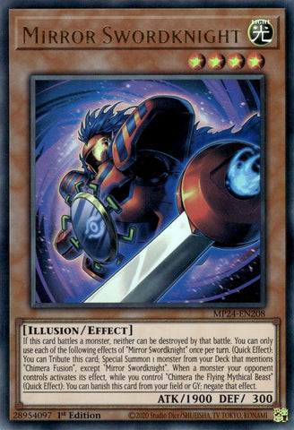 Mirror Swordknight [MP24-EN208] Ultra Rare - Yugioh Cards For Your TCG Needs!