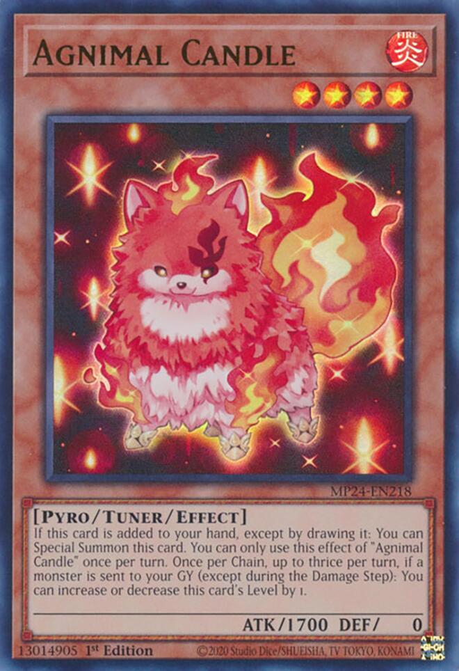 Agnimal Candle [MP24-EN218] Ultra Rare - Yugioh Cards For Your TCG Needs!