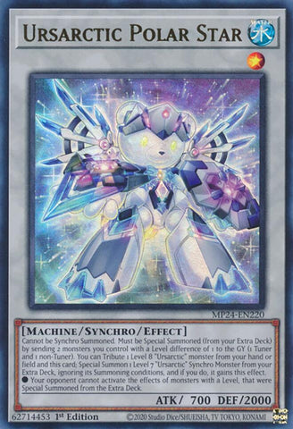 Ursarctic Polar Star [MP24-EN220] Ultra Rare - Yugioh Cards For Your TCG Needs!