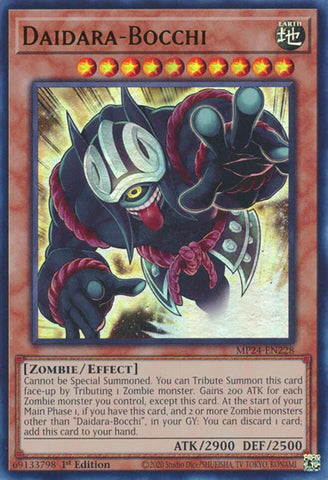 Daidara-Bocchi [MP24-EN228] Ultra Rare - Yugioh Cards For Your TCG Needs!