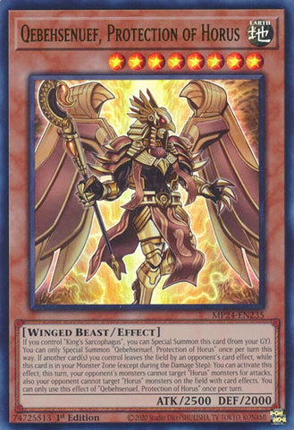 Qebehsenuef, Protection of Horus [MP24-EN235] Ultra Rare - Yugioh Cards For Your TCG Needs!