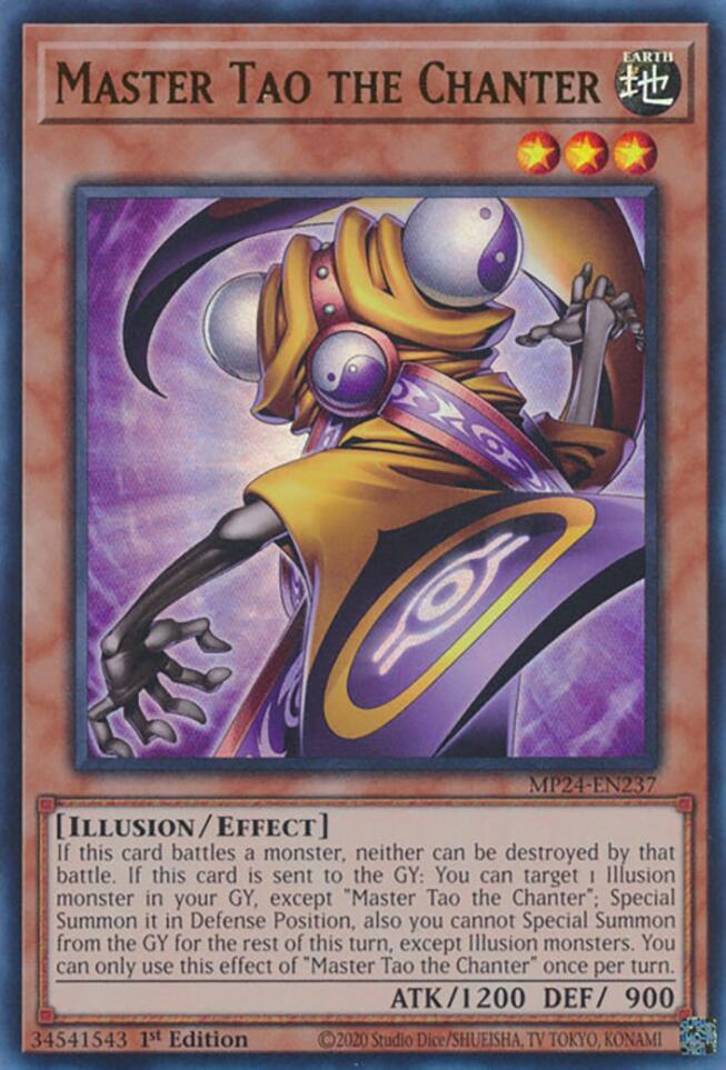 Master Tao the Chanter [MP24-EN237] Ultra Rare - Yugioh Cards For Your TCG Needs!