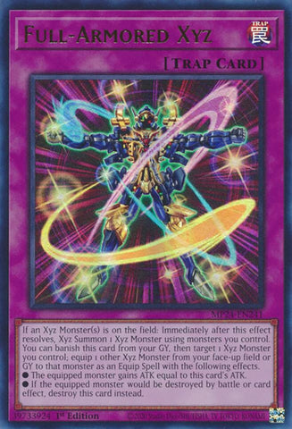 Full-Armored Xyz [MP24-EN241] Ultra Rare - Yugioh Cards For Your TCG Needs!