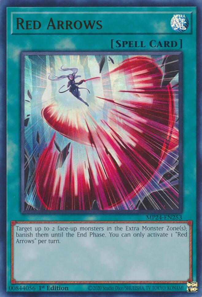 Red Arrows [MP24-EN253] Ultra Rare - Yugioh Cards For Your TCG Needs!