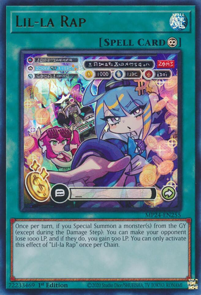 Lil-la Rap [MP24-EN255] Ultra Rare - Yugioh Cards For Your TCG Needs!