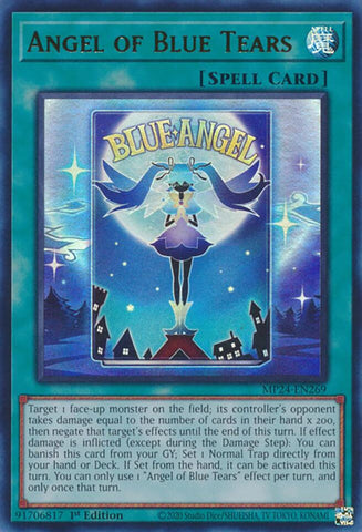 Angel of Blue Tears [MP24-EN269] Ultra Rare - Yugioh Cards For Your TCG Needs!