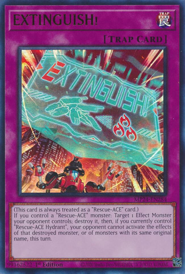 EXTINGUISH! [MP24-EN284] Ultra Rare - Yugioh Cards For Your TCG Needs!