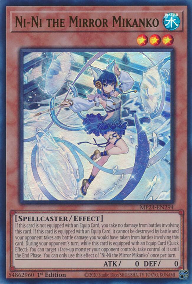 Ni-Ni the Mirror Mikanko [MP24-EN294] Ultra Rare - Yugioh Cards For Your TCG Needs!