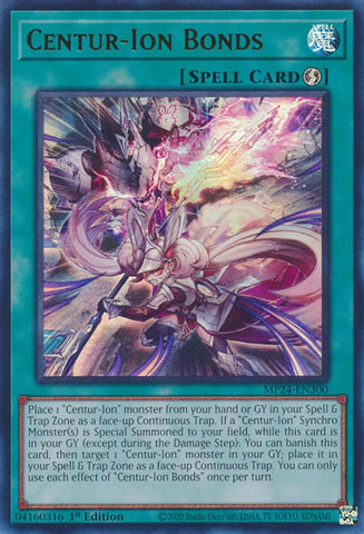 Centur-Ion Bonds [MP24-EN300] Ultra Rare - Yugioh Cards For Your TCG Needs!