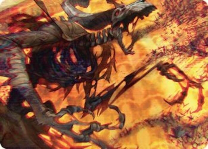 Unwanted Remake Art Card [Duskmourn: House of Horror Art Series] Magic: The Gathering