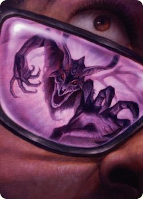 Doomsday Excruciator Art Card [Duskmourn: House of Horror Art Series] Magic: The Gathering