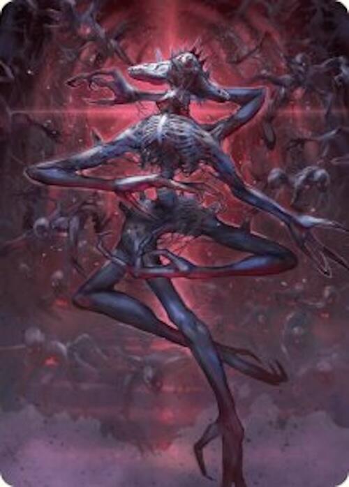 Overlord of the Balemurk Art Card [Duskmourn: House of Horror Art Series] Magic: The Gathering