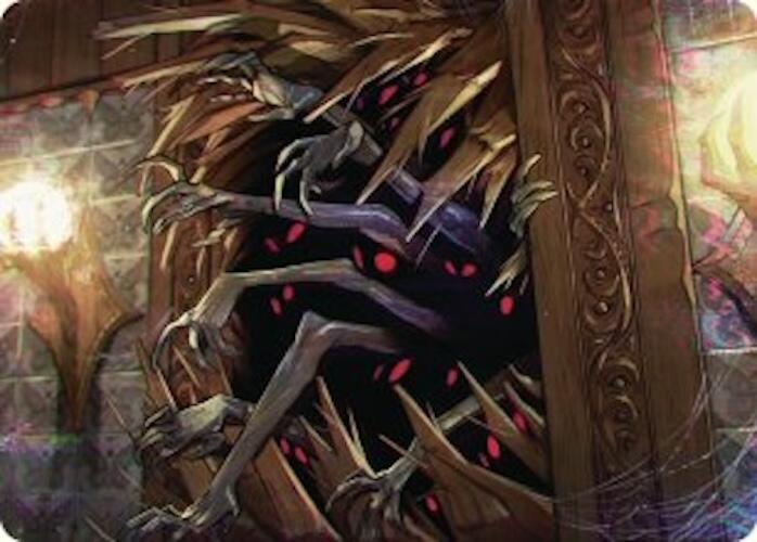 Withering Torment Art Card [Duskmourn: House of Horror Art Series] Magic: The Gathering