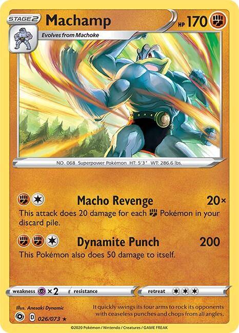 Machamp (26/73) (Intro Deck) [Sword & Shield: Champion's Path] Pokémon
