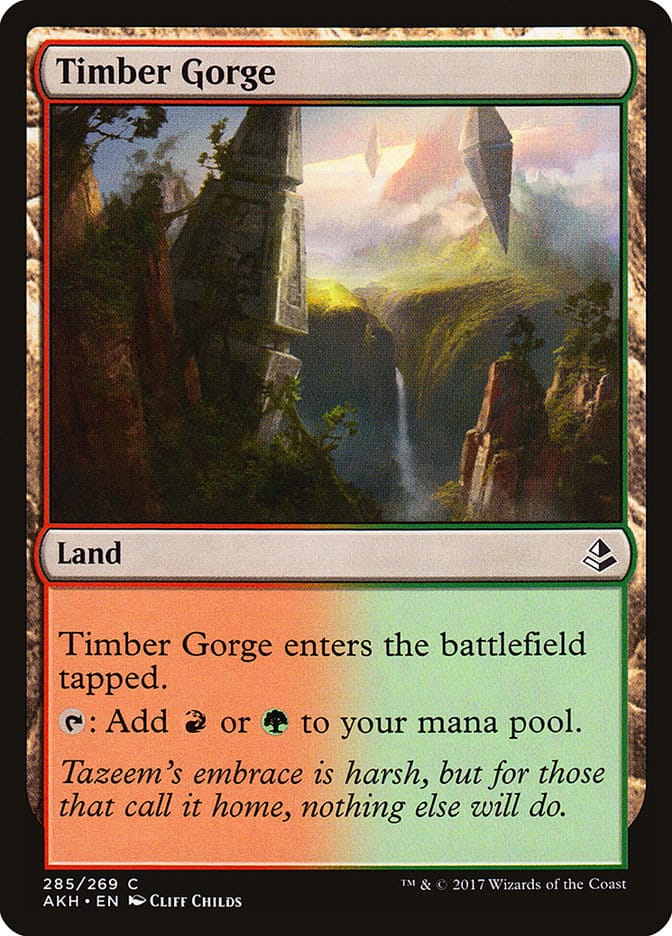 Timber Gorge [Amonkhet] Magic: The Gathering