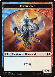 Drake // Elemental (020) Double-Sided Token [Commander 2015 Tokens] Magic: The Gathering
