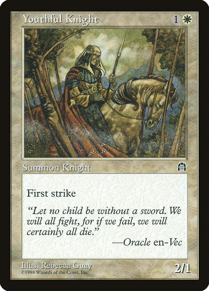 Youthful Knight [Stronghold] Magic: The Gathering