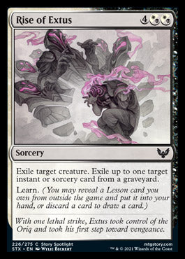 Rise of Extus [Strixhaven: School of Mages] Magic: The Gathering
