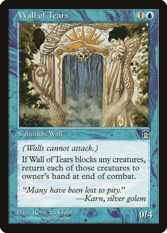 Wall of Tears [Stronghold] Magic: The Gathering