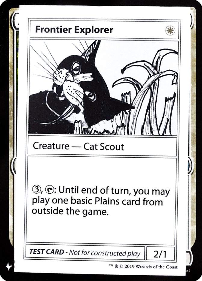 Frontier Explorer [Mystery Booster Playtest Cards] Magic: The Gathering