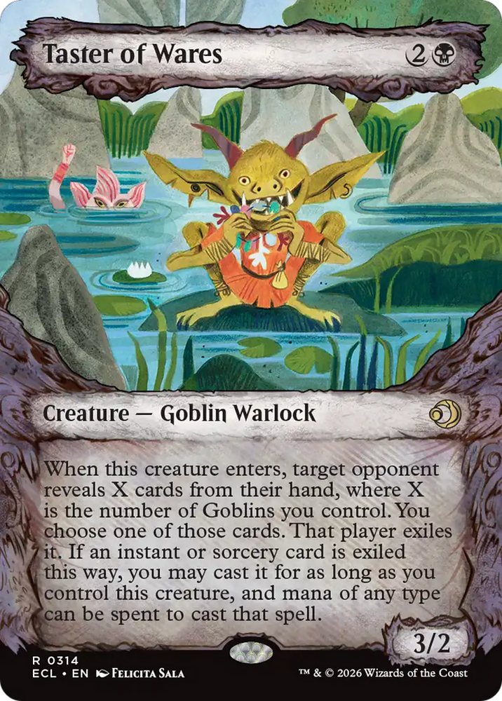 Taster of Wares (Showcase) [Lorwyn Eclipsed] Magic: The Gathering