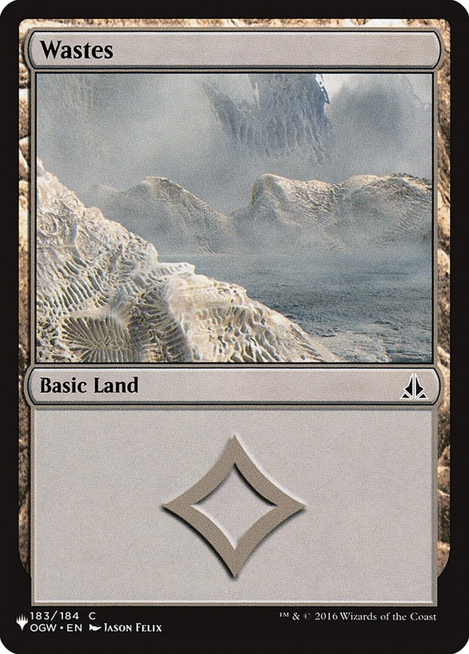 Wastes (299) [The List] Magic: The Gathering
