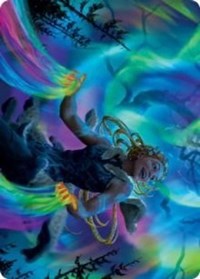 Esika, God of the Tree Art Card [Kaldheim Art Series] Magic: The Gathering
