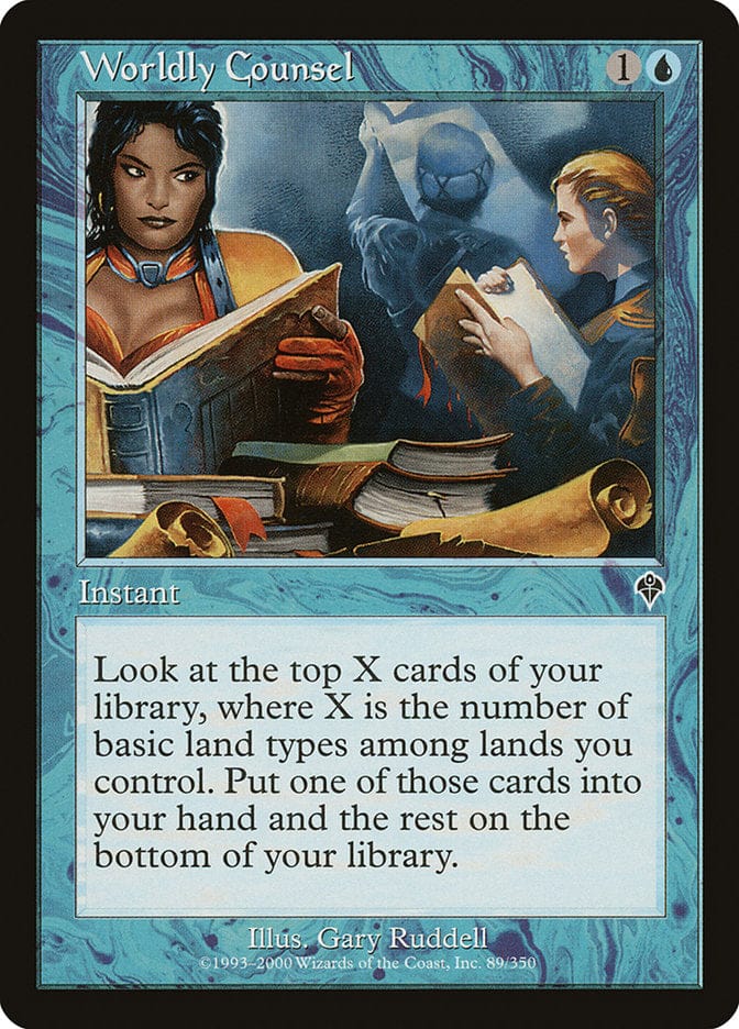 Worldly Counsel [Invasion] Magic: The Gathering
