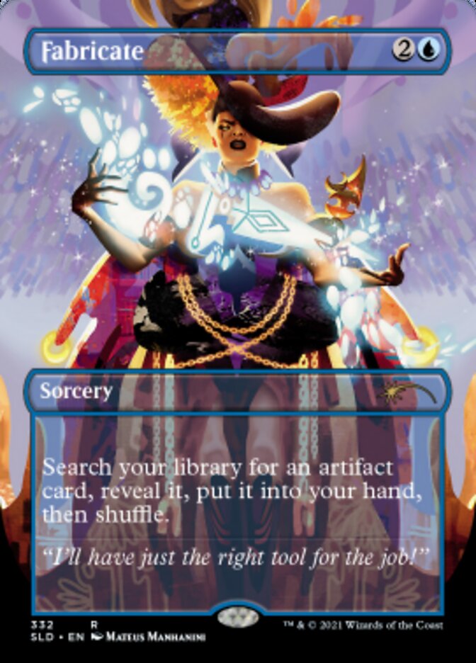 Fabricate (Borderless) [Secret Lair Drop Series] Magic: The Gathering