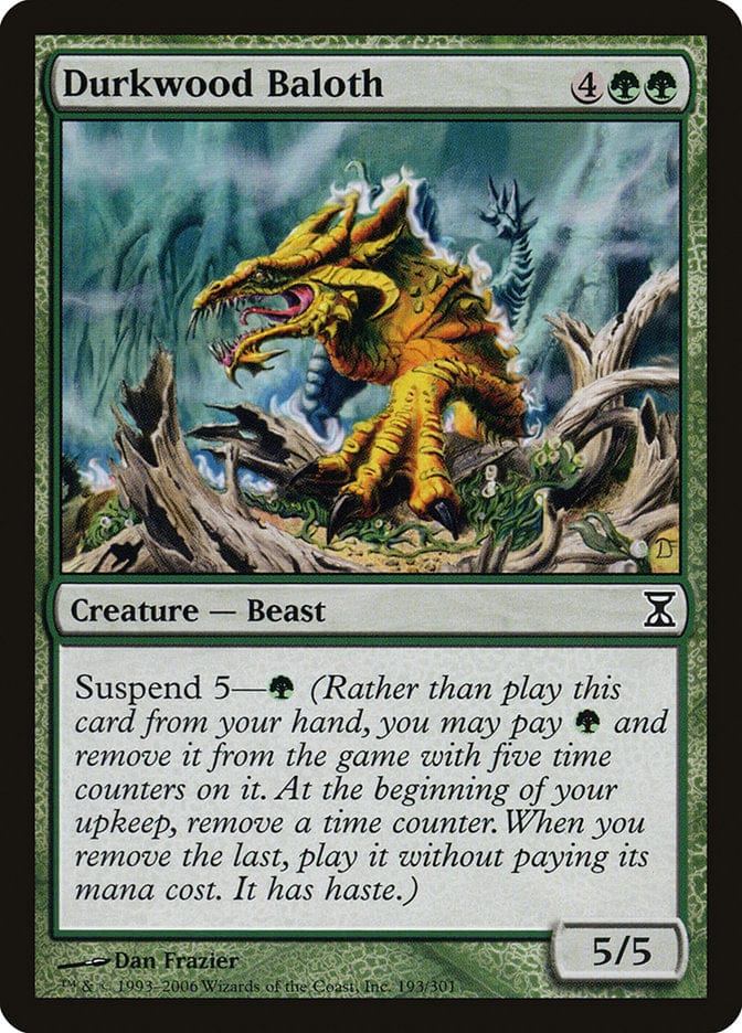 Durkwood Baloth [Time Spiral] Magic: The Gathering