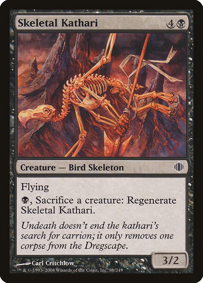 Skeletal Kathari [Shards of Alara] Magic: The Gathering
