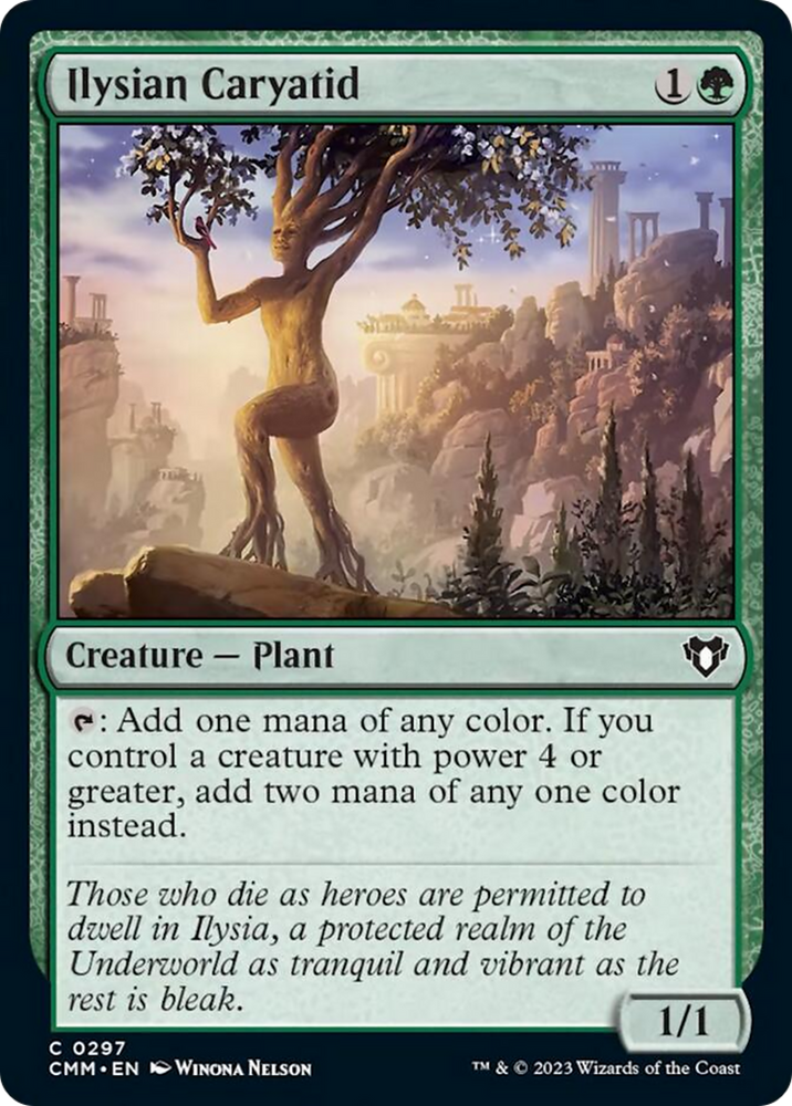 Ilysian Caryatid [Commander Masters] Magic: The Gathering
