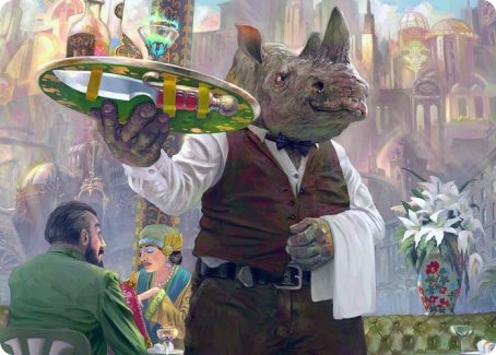 Killer Service Art Card [Streets of New Capenna Art Series] Magic: The Gathering