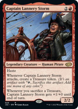 Captain Lannery Storm [Jumpstart 2022] Magic: The Gathering