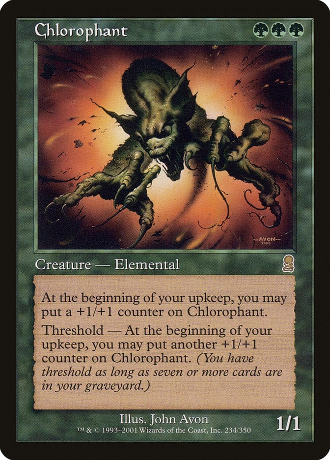 Chlorophant [Odyssey] Magic: The Gathering