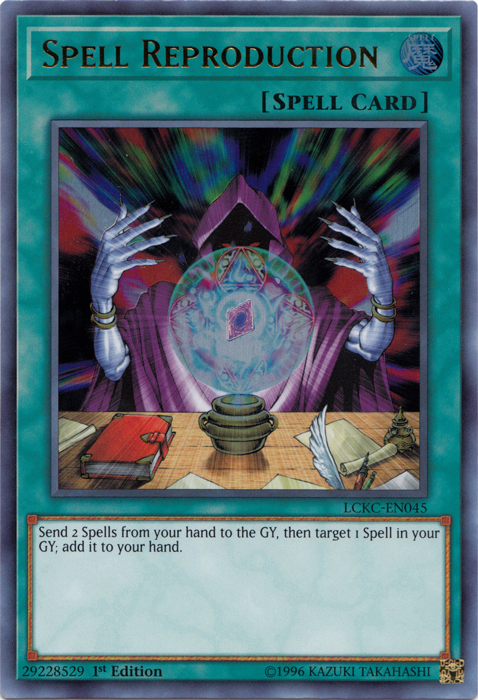 Spell Reproduction [LCKC-EN045] Ultra Rare Yu-Gi-Oh!