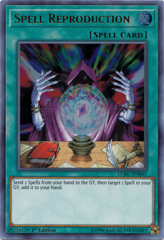 Spell Reproduction [LCKC-EN045] Ultra Rare Yu-Gi-Oh!