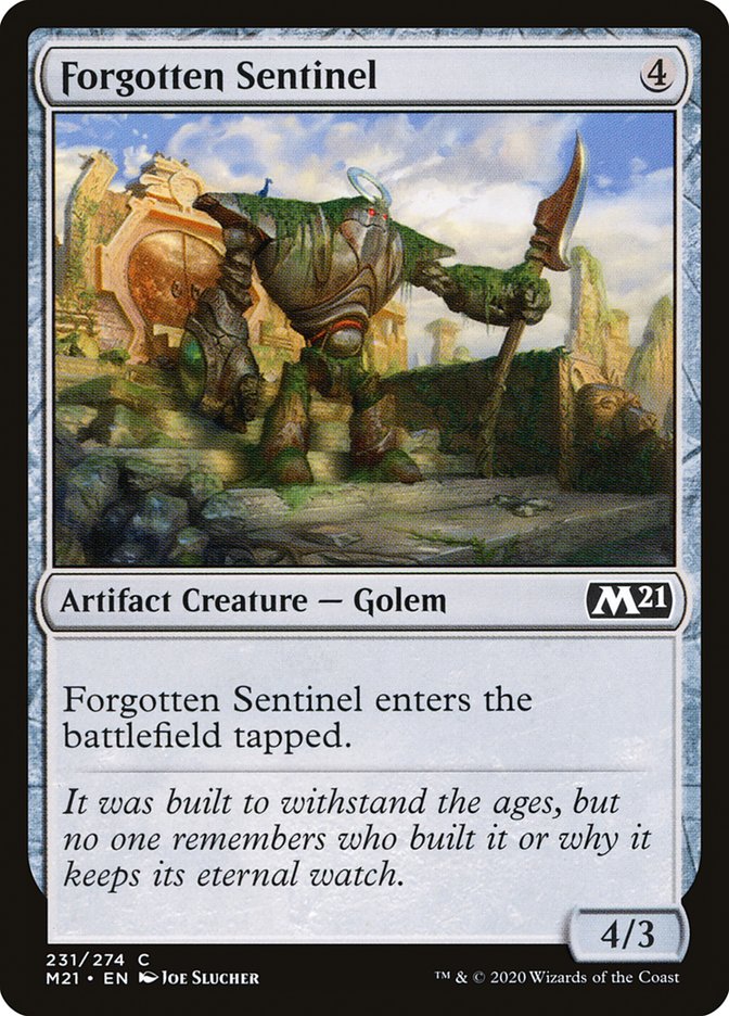 Forgotten Sentinel [Core Set 2021] Magic: The Gathering
