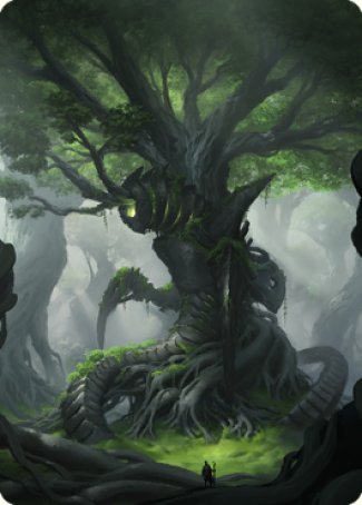 Forest Art Card [The Brothers' War Art Series] Magic: The Gathering
