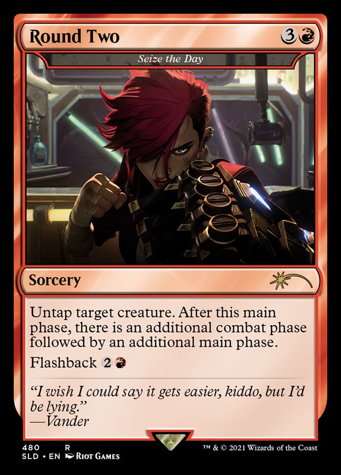 Seize the Day - Round Two [Secret Lair Drop Series] Magic: The Gathering