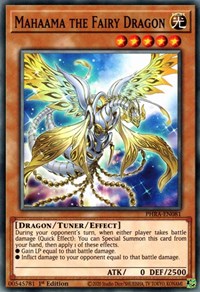 Mahaama the Fairy Dragon [PHRA-EN081] Common Yu-Gi-Oh!