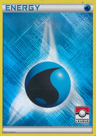 Water Energy (2011 Pokemon League Promo) [League & Championship Cards] Pokémon