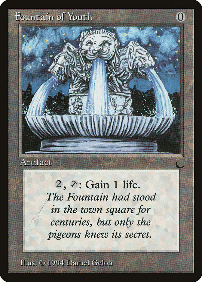 Fountain of Youth (Misprinted) [The Dark] Magic: The Gathering