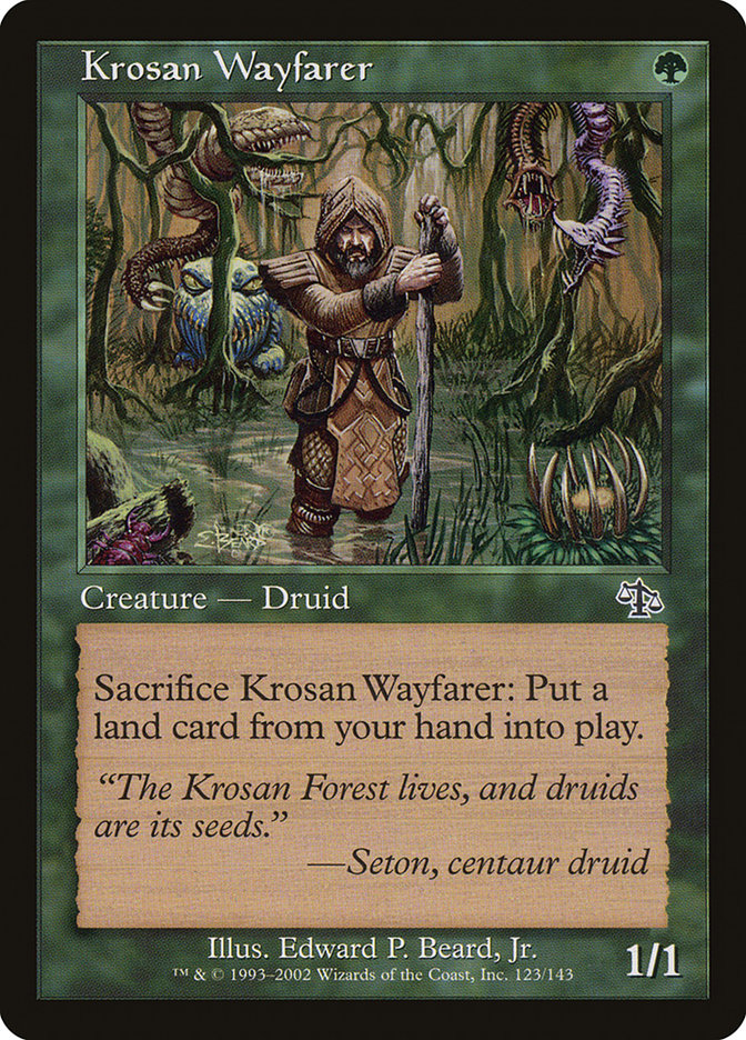 Krosan Wayfarer [Judgment] Magic: The Gathering