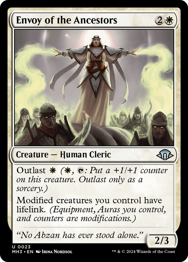 Envoy of the Ancestors [Modern Horizons 3] Magic: The Gathering