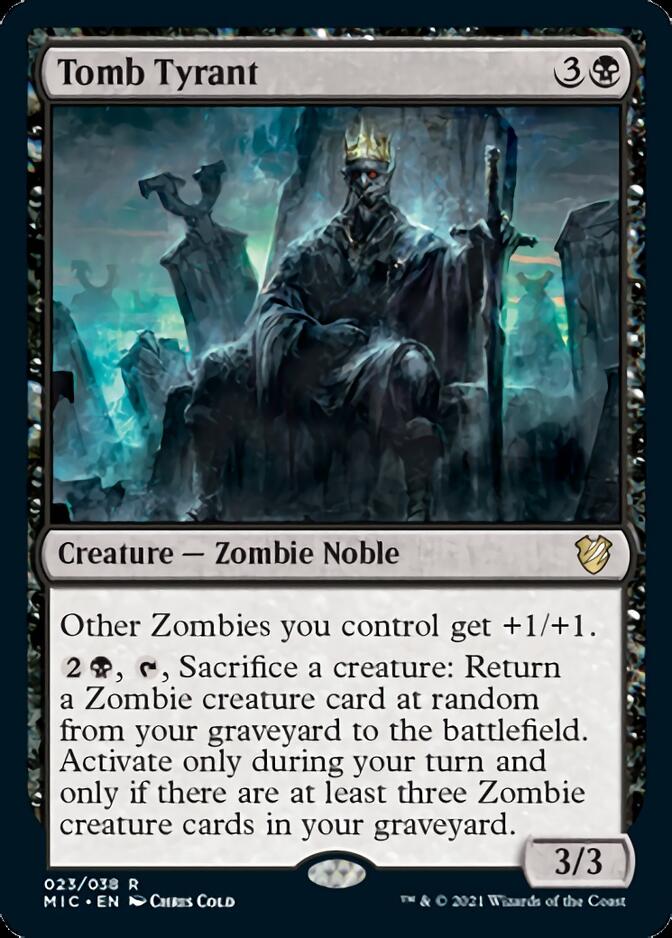 Tomb Tyrant [Innistrad: Midnight Hunt Commander] Magic: The Gathering