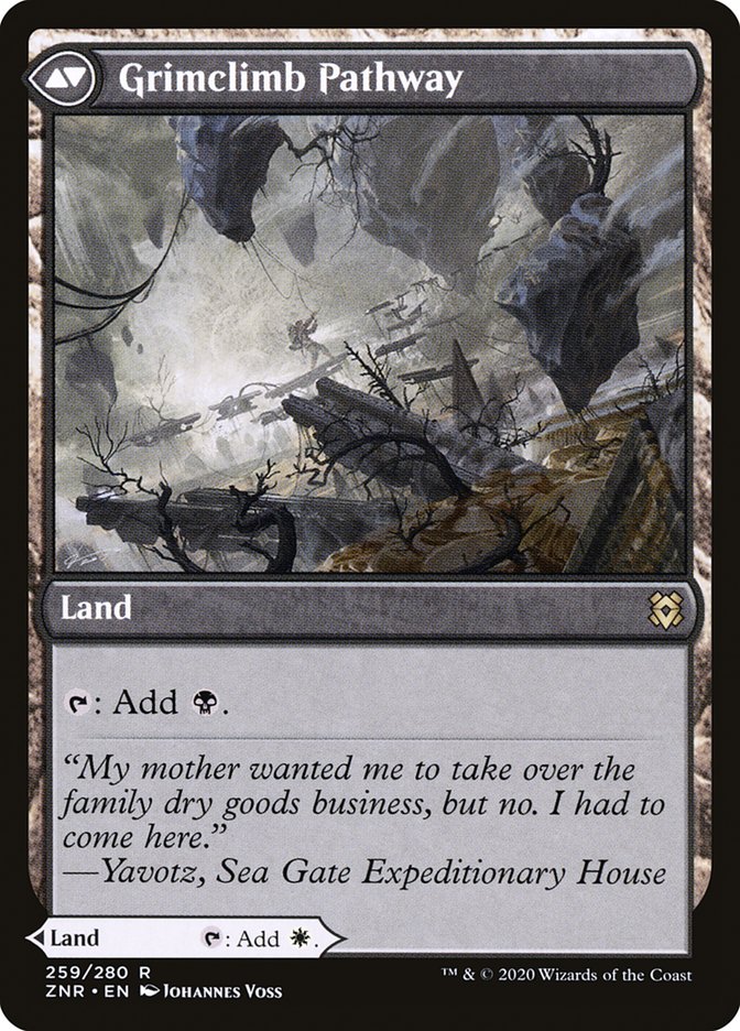Brightclimb Pathway // Grimclimb Pathway [Zendikar Rising] Magic: The Gathering
